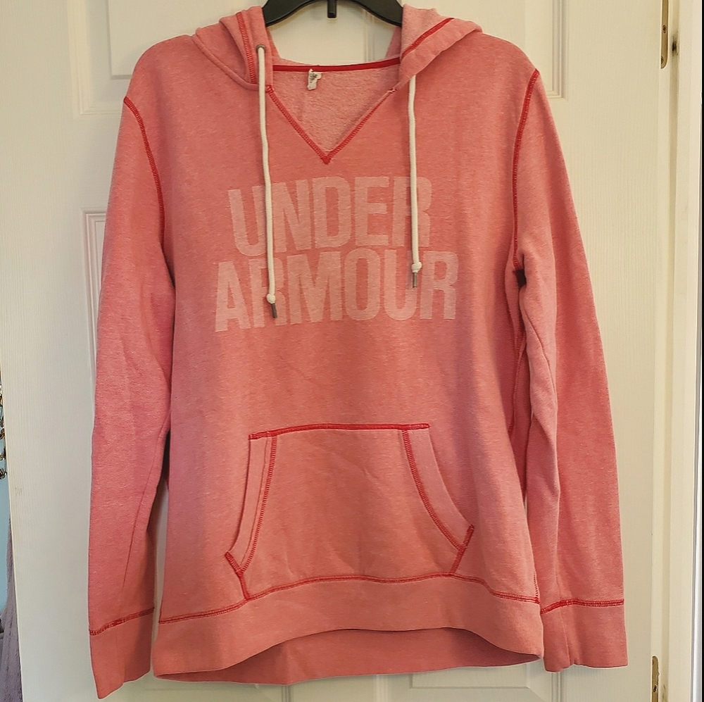 Pink Under Armour Hoodie